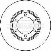 Borg & Beck BBD4728 - Disc frana aaoparts.ro