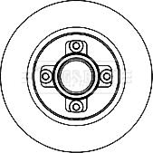 Borg & Beck BBD5940S - Disc frana aaoparts.ro