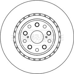 Kavo Parts BR-9526-C - Disc frana aaoparts.ro