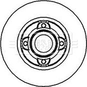 Borg & Beck BBD5934S - Disc frana aaoparts.ro