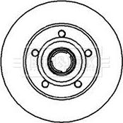 TRW DF2771 - Disc frana aaoparts.ro