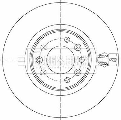 Borg & Beck BBD5469 - Disc frana aaoparts.ro