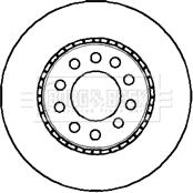 Borg & Beck BBD5049 - Disc frana aaoparts.ro