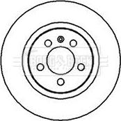 Borg & Beck BBD5040 - Disc frana aaoparts.ro