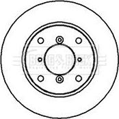 Borg & Beck BBD5026 - Disc frana aaoparts.ro