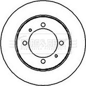 Borg & Beck BBD5153 - Disc frana aaoparts.ro