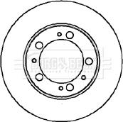 Borg & Beck BBD5864S - Disc frana aaoparts.ro