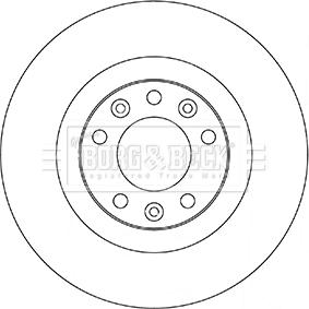 Borg & Beck BBD5356 - Disc frana aaoparts.ro