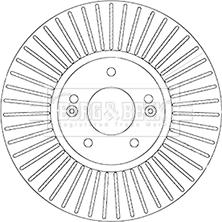Borg & Beck BBD6065S - Disc frana aaoparts.ro