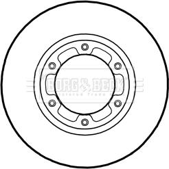 Borg & Beck BBD6019S - Disc frana aaoparts.ro
