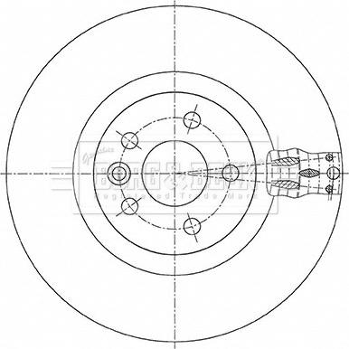 Borg & Beck BBD6086S - Disc frana aaoparts.ro