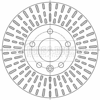Borg & Beck BBD6137S - Disc frana aaoparts.ro