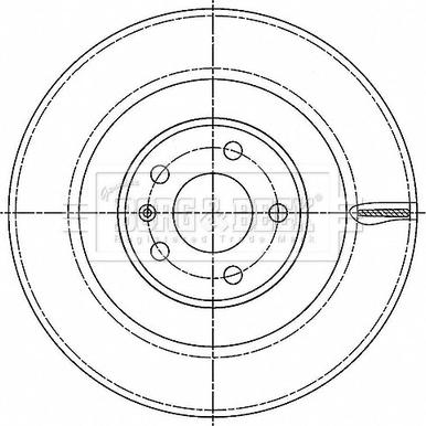 Borg & Beck BBD6203S - Disc frana aaoparts.ro