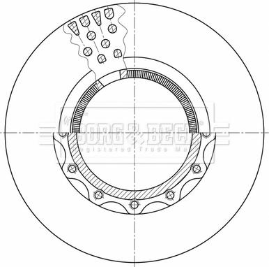 Borg & Beck BBD32656 - Disc frana aaoparts.ro