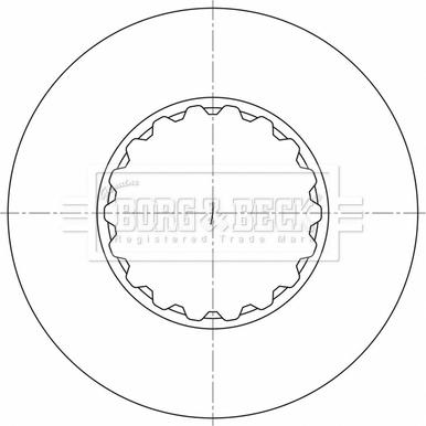 Borg & Beck BBD32658 - Disc frana aaoparts.ro