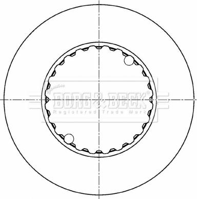Borg & Beck BBD32668 - Disc frana aaoparts.ro