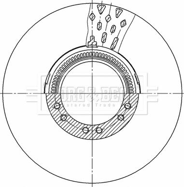 Borg & Beck BBD32663 - Disc frana aaoparts.ro