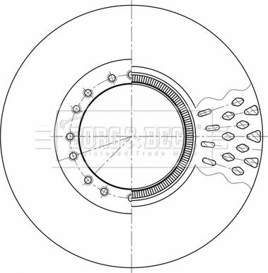 Borg & Beck BBD32605 - Disc frana aaoparts.ro
