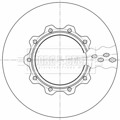Borg & Beck BBD32615 - Disc frana aaoparts.ro