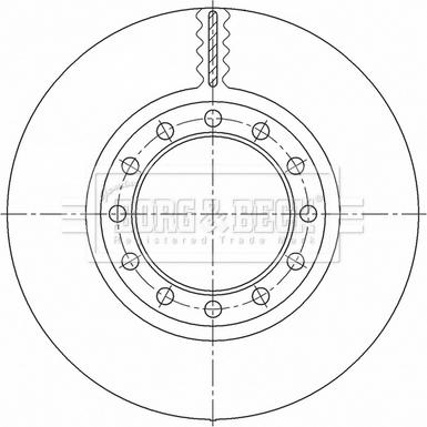 Borg & Beck BBD32639 - Disc frana aaoparts.ro