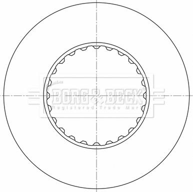 Borg & Beck BBD32628 - Disc frana aaoparts.ro