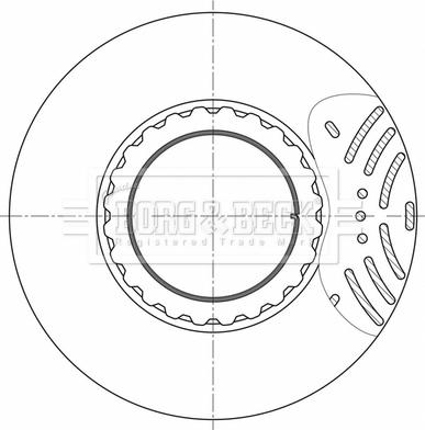Borg & Beck BBD32622 - Disc frana aaoparts.ro