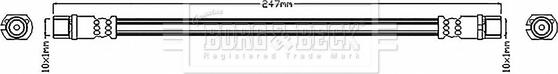 Borg & Beck BBH6827 - Furtun frana aaoparts.ro