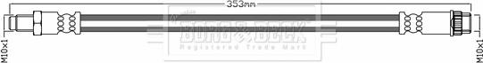 Borg & Beck BBH6232 - Furtun frana aaoparts.ro