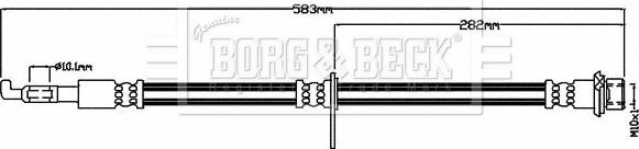 Borg & Beck BBH8484 - Furtun frana aaoparts.ro