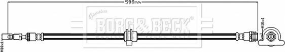 Borg & Beck BBH8891 - Furtun frana aaoparts.ro