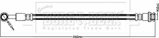 Borg & Beck BBH8846 - Furtun frana aaoparts.ro