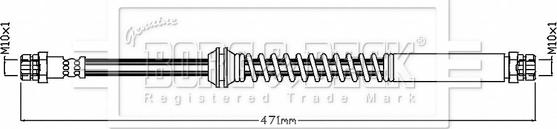 Borg & Beck BBH8862 - Furtun frana aaoparts.ro