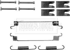 Borg & Beck BBK6151 - Set accesorii, sabot de frana aaoparts.ro