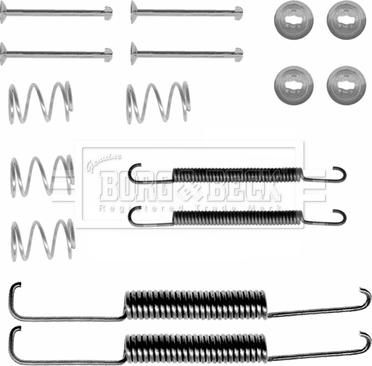Borg & Beck BBK6116 - Set accesorii, sabot de frana aaoparts.ro