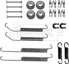 Borg & Beck BBK6334 - Set accesorii, sabot de frana aaoparts.ro