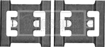 Borg & Beck BBK1409 - Set accesorii, placute frana aaoparts.ro