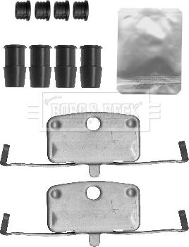 Borg & Beck BBK1559 - Set accesorii, placute frana aaoparts.ro
