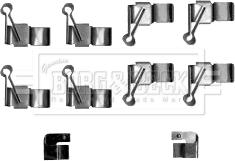 Borg & Beck BBK1554 - Set accesorii, placute frana aaoparts.ro