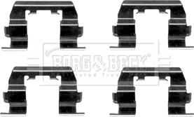 Borg & Beck BBK1535 - Set accesorii, placute frana aaoparts.ro