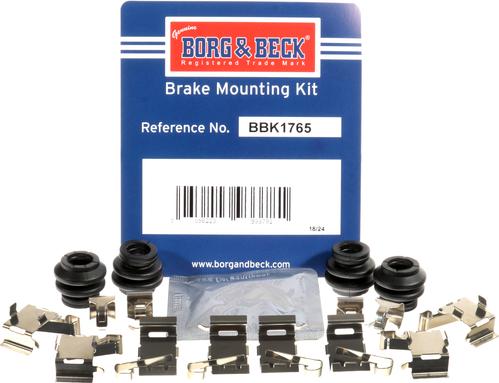 Borg & Beck BBK1765 - Set accesorii, placute frana aaoparts.ro