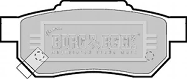 Borg & Beck BBP1453 - Set placute frana,frana disc aaoparts.ro