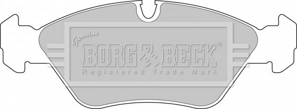 Borg & Beck BBP1412 - Set placute frana,frana disc aaoparts.ro