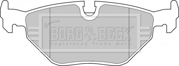Borg & Beck BBP1483 - Set placute frana,frana disc aaoparts.ro