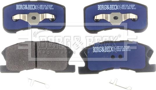 Borg & Beck BBP1434 - Set placute frana,frana disc aaoparts.ro
