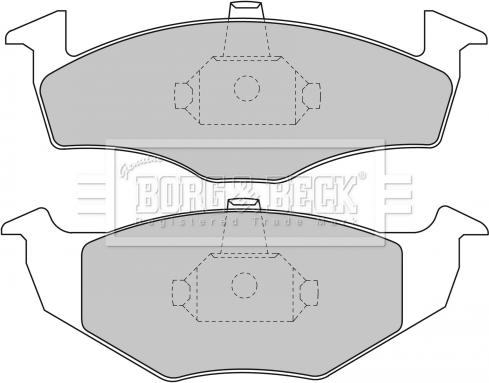 J&S Automotive VBP1868 - Set placute frana,frana disc aaoparts.ro