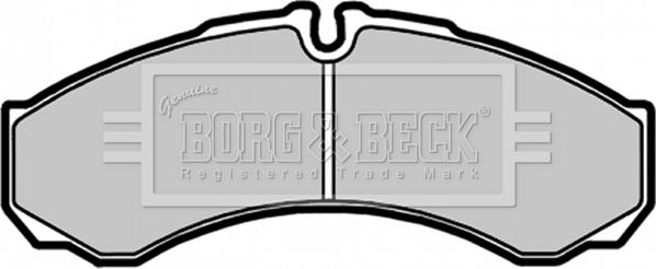 Borg & Beck BBP1554 - Set placute frana,frana disc aaoparts.ro
