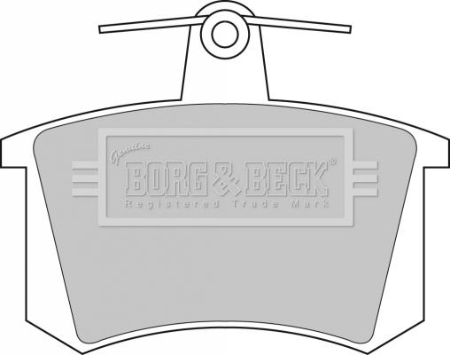 Borg & Beck BBP1503 - Set placute frana,frana disc aaoparts.ro