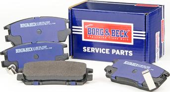 Borg & Beck BBP1582 - Set placute frana,frana disc aaoparts.ro