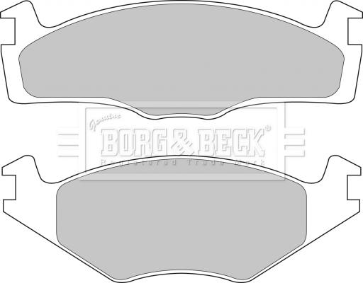 Borg & Beck BBP1531 - Set placute frana,frana disc aaoparts.ro
