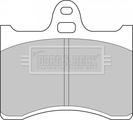 Borg & Beck BBP1538 - Set placute frana,frana disc aaoparts.ro